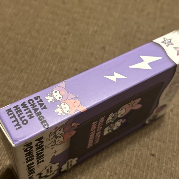 Hello Kitty & Friends Portable Power Bank 3600MAH Black Dual USB New In Box - Picture 8 of 11